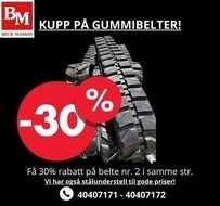 BM Gummibelter - 30% KAMPANJE bilde